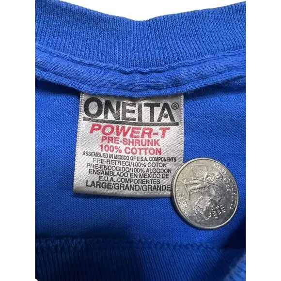 Vintage 90sโ The Death Ride 1997 Skull Mountain Tee - Single Stitch T-Shirt - L - Picture 6 of 9